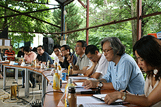 공연창작집단 뛰다가 개최한 <지역공연예술단체의 창작활성화 방안> 심포지엄 현장