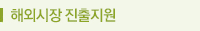 해외시장 진출지원