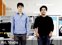 AnL Studio. 왼쪽부터 이민수, 안기현