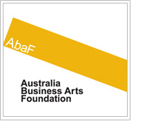 호주비즈니스예술재단 Australia Business Arts Foundation 로고