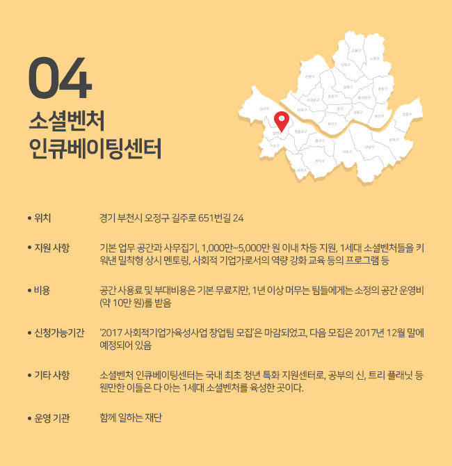 4. 소셜벤처 인큐베이팅센터