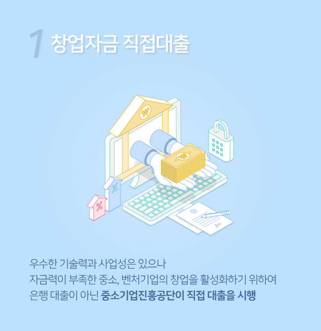 1. 창업자금 직접대출 