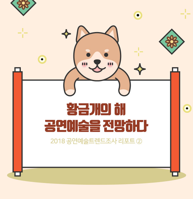 황금개의 해, 공연예술을 전망하다 2018 공연예술트렌드조사 리포트②