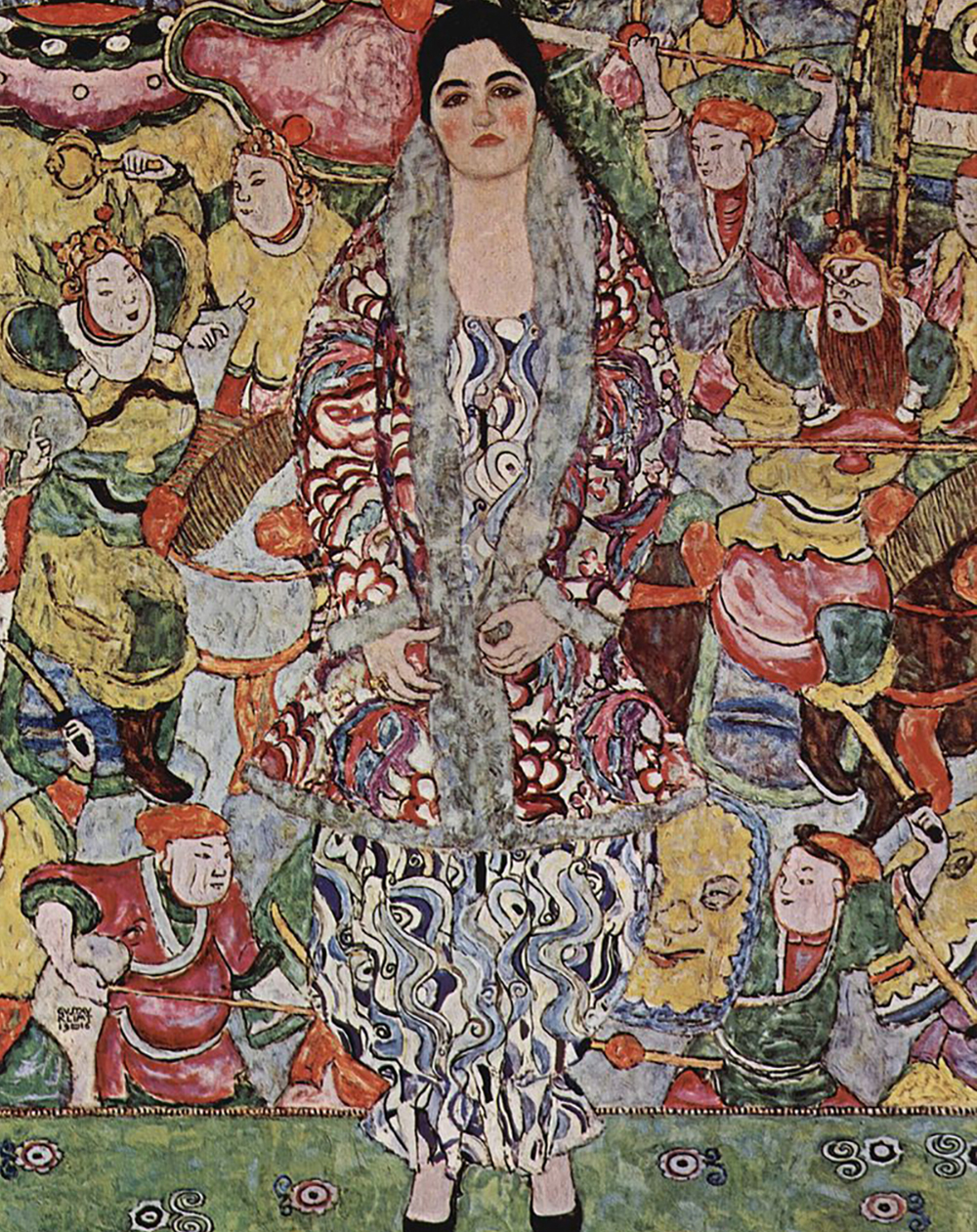 구스타프 클림트 (Gustav Klimt), ＜portrait of friederike maria beer＞ ⓒwikipedia
