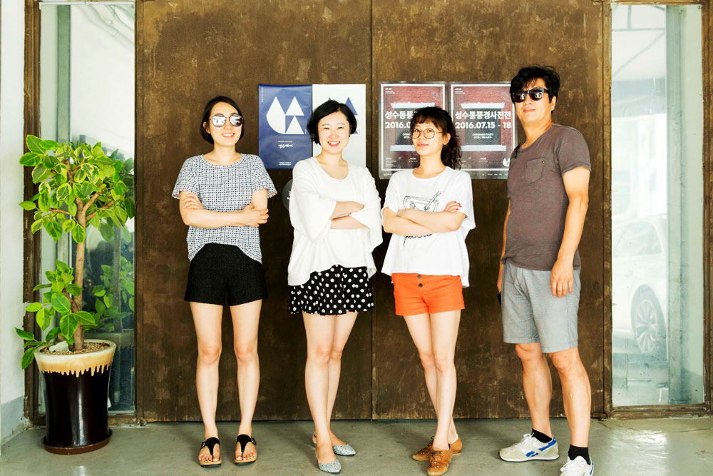 유쾌하게 성수동을 변화시키는 4명의 이노베이터